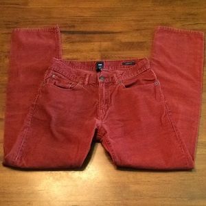 Men’s Gap red cords 30x32